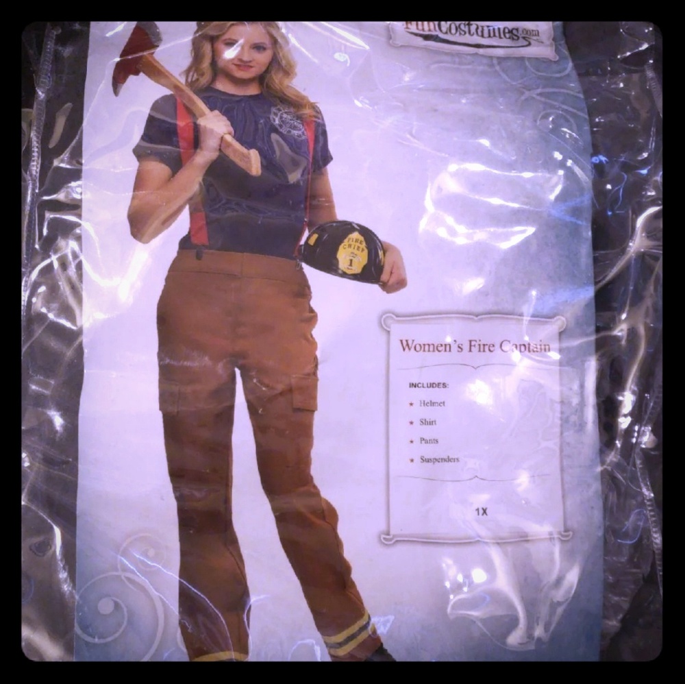 Womans Fireman Costume